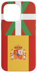 Coque pour iPhone 14 Pro Max Pais Vasco y España: Unidos Por Tradición y Orgullo