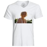 T-Shirt Homme Photo De Star Célébrité Kylie Minogue Contre-Jour Chanteuse Artiste Musique