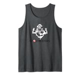 Ghostbusters Vintage Slimer Hands Up Retro Decal Tank Top