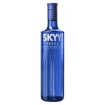 SKYY Vodka 70 cl, 40% ABV - Premium Quadruple Distilled American Vodka