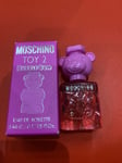 Moschino Toy 2 Bubble Gum Eau De Toilette EDT 5ml Bear Bottle Miniature NEW💕❤️