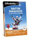 Wonderbox - Coffret Cadeau - Sensation Saut en Parachute et Activities Extremes - 5000 activités pour 1 à 5 Personnes ou + : Voiture de Luxe, Parachute, montgolfière - Idée Cadeau Sport Extrême