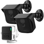 Blink Camera Mount, 2 Pack Plastic Cover/Bracket with Blink Sync Module Outlet