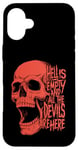 iPhone 16 Plus Hell is Empty And All The Devils Are Here Shakespeare Skull Case