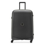 DELSEY PARIS - Belmont Plus - Valise Grande Taille Rigide Matière Recyclée et Recyclable - 76x52x32 cm - 102 litres - L - Noir