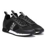 EA7 Emporio Armani XK050 Mens Black / White Trainers - Size UK 4