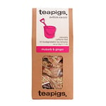 teapigs Rhubarb and Ginger Tea Temples