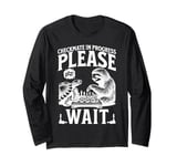 Funny Chess Player Board Game Checkmate In Progress Chess Long Sleeve T-Shirt