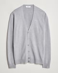 Gran Sasso Wool/Cashmere Cardigan Light Grey