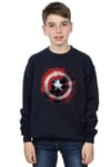 Avengers Captain America Art Shield Sweatshirt