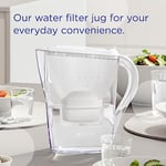 Carafe Filtrante BRITA Marella Blanche (2,4l) incl 12 cartouches filtre eau robinet & Cartouche Filtre Eau Robinet MAXTRA PRO All-in-1 - Pack de 12 pour recharge carafe filtrante réduit PFAS*