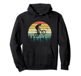 Vintage Retro Mountain Bike MTB Downhill Biking Pullover Hoodie