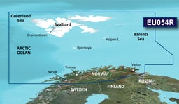 Garmin BlueChart g3 (EU054R) Vestfjord - Svalbard - Varanger