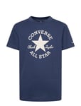 Converse Dissected Chuck Patch Short Sleeve Tee Navy Converse