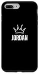 iPhone 7 Plus/8 Plus King Jordan Crown - Custom First Name Birthday #1 Winner Case