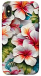 iPhone X/XS Hawaiian Hibiscus Flowers Floral Pattern Case