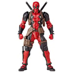 Marvel Deadpool Actionfigur, avtagbart och utbytbart ansikte, samlarobjekt modelldocka figur leksak skrivbordsdekorationer fans gåva