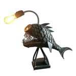 Shark Nattlampa Led Lampa Antik Stil Fisk