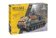 Italeri 6753 1:35 M-113 APC – Maquette de Construction, modélisme, Bricolage, Loisirs, Collage, kit en Plastique, fidèle aux détails, kit de Construction de Char, Militaire