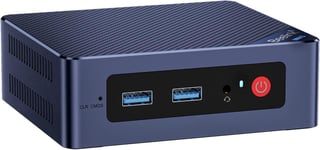 Ordinateur Mini-S12 Pro Mini Pc De 12E Génération Équipé D'Un Processeur Intel Alder Lake-N100 (Jusqu'À 3,40 Ghz),16 Go De Ram,Un Ssd De 500 Go,Hdmi,Wifi 6,Bt 5.2,Rj45