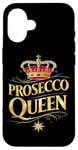 iPhone 16 Prosecco Bubbling Wine Princess Queen Case