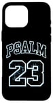 iPhone 16 Pro Max Psalm 23 shirt, Retro Sneakerhead, Christian Bible, Jesus Case