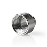 Nedis slangkoppling | 3/4'' | 1/2'' | Metall | Silver