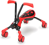 Scramblebug 4-Wheel Balance Bike For 1-3 Year Old Kids, Fold and Go, Beetle, and