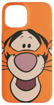 Coque pour iPhone 15 Disney Winnie l'ourson Tigrou Orange