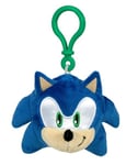 Grandi Giochi Sonic Porte-clés Peluche, Sonic, Tales et Knuckles, 3 modèles Assortis, NCT11000