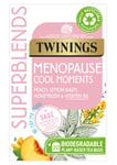 Twinings Superblends Menopause Cool Moments Peach Herbal Tea infusion with Lemon Balm, Honey Blush & Vitamin B6, 20 Biodegradable Bags