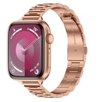 Tasikar Bracelet compatible avec Apple Watch Bracelet 42mm (Séries 10) 41mm 40mm 38mm Femmes Remplacement Bracelet Compatible avec iWatch SE Séries 10 9 8 7 6 5 4 3, Or Rose