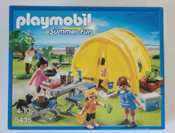 PLAYMOBIL Summer fun Famille et tente de camping réf 5435 dès 4 ans