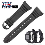 Sports Silicone Strap Men Women Watch Band for C-asio W-96H Watch Accessories