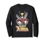 Marvel X-Men Wolverine Classic Comic Vintage Long Sleeve T-Shirt