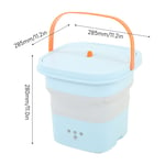 Mini Washing Machine Foldable Small Washing Machine Wash And Dry W/Drain