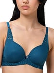 Triumph Women's Aura Spotlight WHP Wired Padded Bra, Smoky Blue, 32A