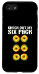 Coque pour iPhone SE (2020) / 7 / 8 Check Out My Six Pack Funny Donut Lovers Workout Gym