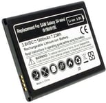 Kompatibelt med Samsung SHV-E370, 3.8V, 1900 mAh