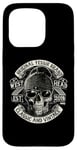 Coque pour iPhone 15 Pro Isle of Man Tête de mort classique West Head Yessir Manx Brand