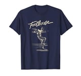 Footloose Two Tone Title Logo Portrait T-Shirt