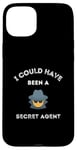 Coque pour iPhone 15 Plus Spy Secret Agent Movie Books Fan Reader Dad Père Mom