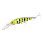 Minnow XY617 - ABS Hard Swimbbait Wobbler 21,8 cm - Sjö/hav/flod - Vit/Gul