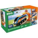 Locomotive a Enregistreur vocal Smart Tech Sound - BRIO - Circuit de train en...