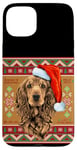 Coque pour iPhone 15 Plus Enjoy Christmas New Year Present T-shirt, Xmas Santa Dog Fun