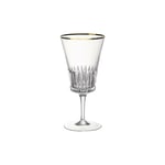 Villeroy & Boch - lot de verres à eau avec bord doré Grand Royal Gold, verres à eau de 250 ml, verre cristallin, transparent