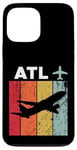 Coque pour iPhone 13 Pro Max Aéroport ATL d'Atlanta