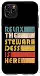 Coque pour iPhone 11 Pro Max Relax Stewardess, Hôtesse De L'air