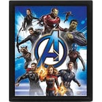 Pyramid International Marvel Cadre 3D 28, 7 x 23, 5 cm - Avengers: Endgame