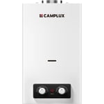 Camplux - BD300NG Chauffe-Eau à Gaz 11 Litres 22 kW, Bas NOx/ErP, Gaz Naturel, 3V, Chambre Scellée [Classe énergétique a]
